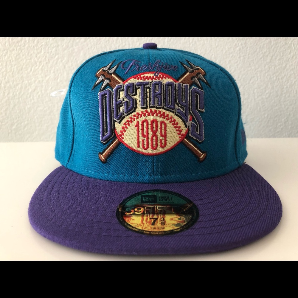 FRESHJIVE NEW ERA DESTROYS 1989 SUPREME 7 3/8 NEW